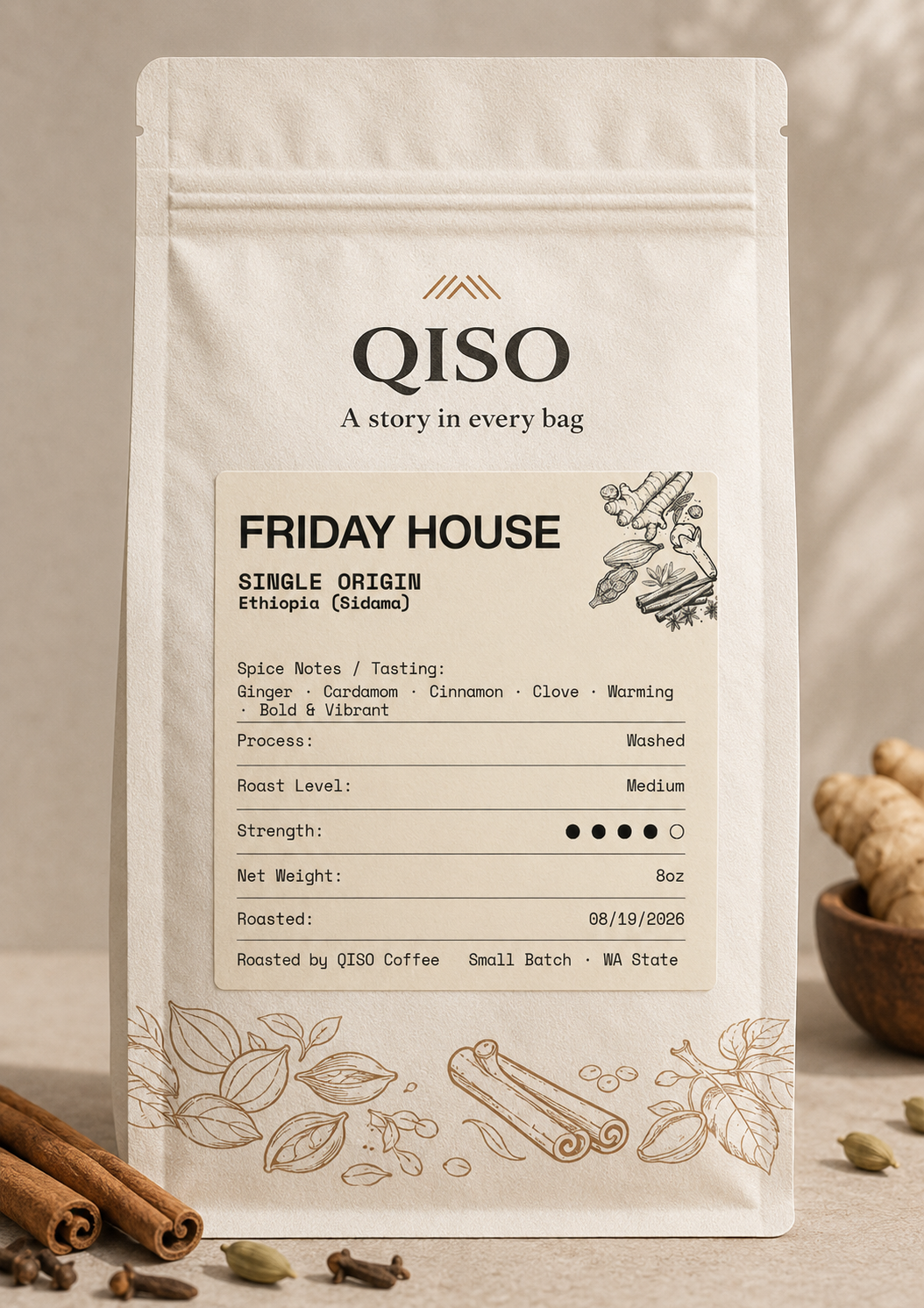 Friday House - Somali Spiced Coffee